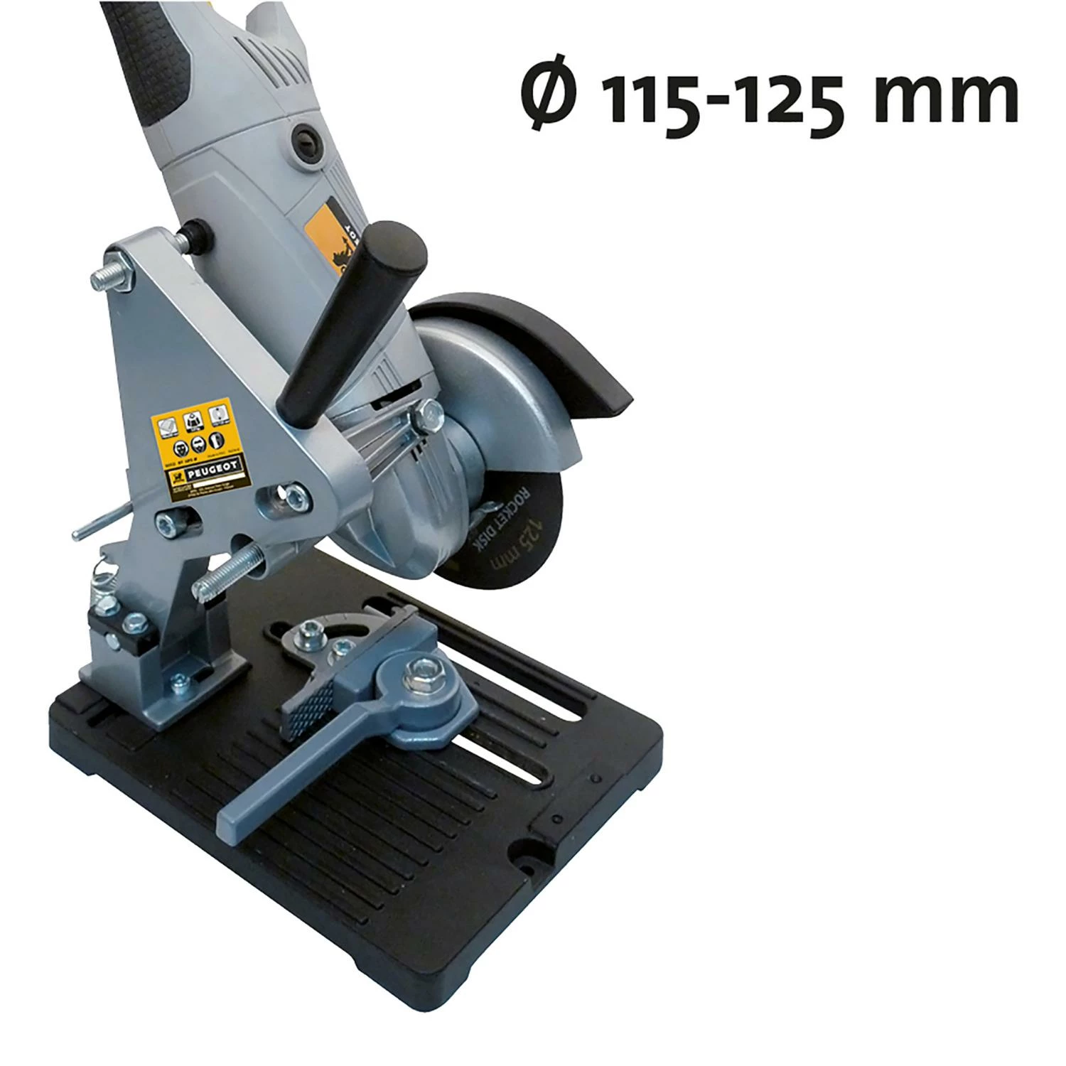 PEUGEOT - ST125B Support Pour Meuleuse D'angle 115/125 Mm – Image 3