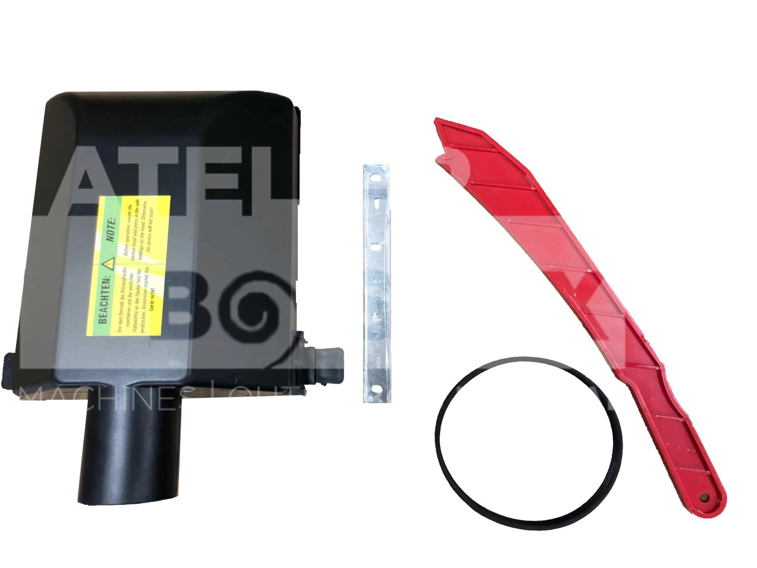 ZIPPER - ZI-HB204 Dégauchisseuse-raboteuse électrique Largeur 204 Mm 1250W 230V 50Hz – Image 8