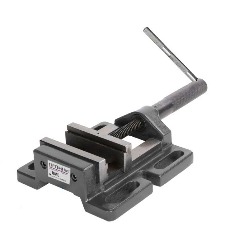 OPTIMUM - BME 150 - Etau De Perçage Largeur 150 Mm - Avec Mors Prismatiques