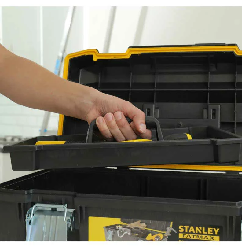 STANLEY - Boîte à Outils Etanche Fatmax - 584 X 267 X 305 Mm - Capacité Max. 20 Litres – Image 6