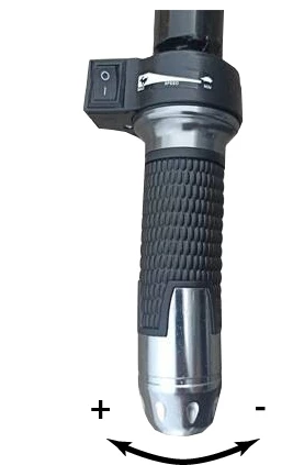 ZIPPER - ZI-EWB500LI - Brouette Electrique Avec Batterie Li-on - 75 Litres - Capacité 150 Kg – Image 2