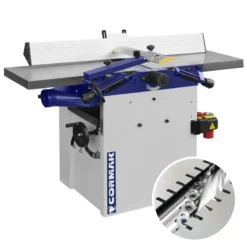 CORMAK - PT310QS Raboteuse Dégauchisseuse Avec Arbre Hélicoïdal 400 V / 2200 W / Largeur De Passage De 310 Mm