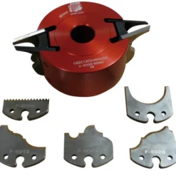 HOLZMANN - UNISET60 - Porte-outil Universel Pour Toupie Alésage 30 - Hauteur 60 + 6 Fers Et Contre-fers