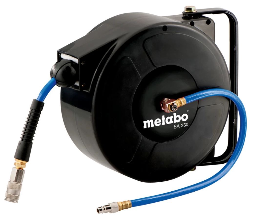 Metabo Métabo - SA 250 Enrouleur De Flexible - Longueur 8m - 15 Bar