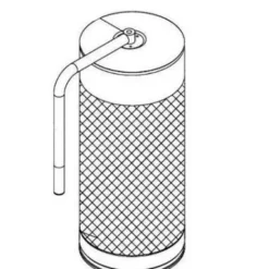 JET - JCDC3-63 - Cartouche Filtre Diamètre 370 Mm Pour Collecteur Cyclonique De Poussières JET JCDC 30