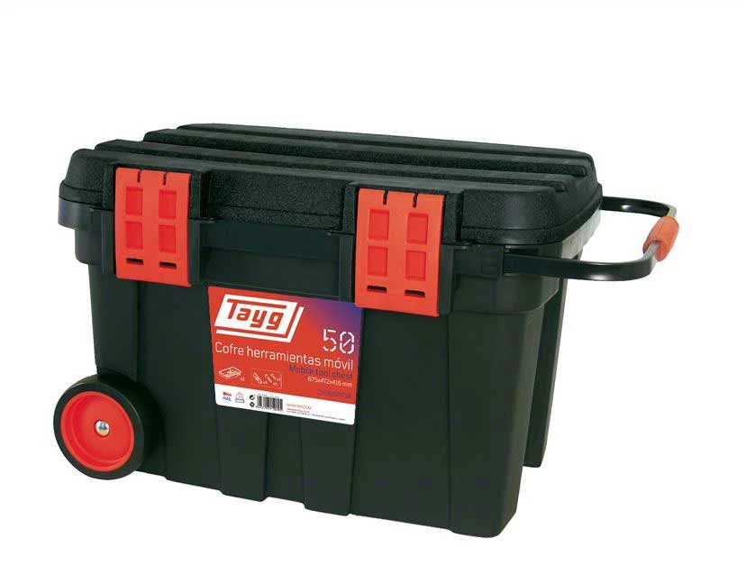 TAYG - Coffre De Chantier Roulant XL (775 X 472 X 493 Mm) – Image 2