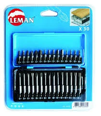 LEMAN - Coffret 30 Embouts De Vissage "spécial Maintenance Informatique Et électroménager"