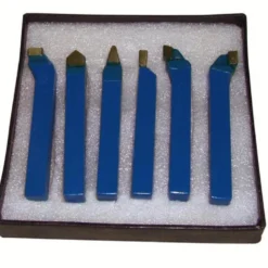 HOLZMANN - 6TLG12 - Coffret Démarrage Tournage Métal 6 Outils TCT 12 Mm