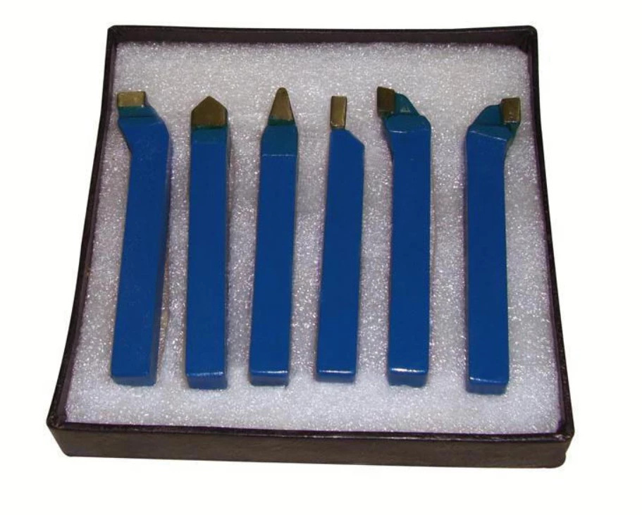 HOLZMANN - 6TLG12 - Coffret Démarrage Tournage Métal 6 Outils TCT 12 Mm