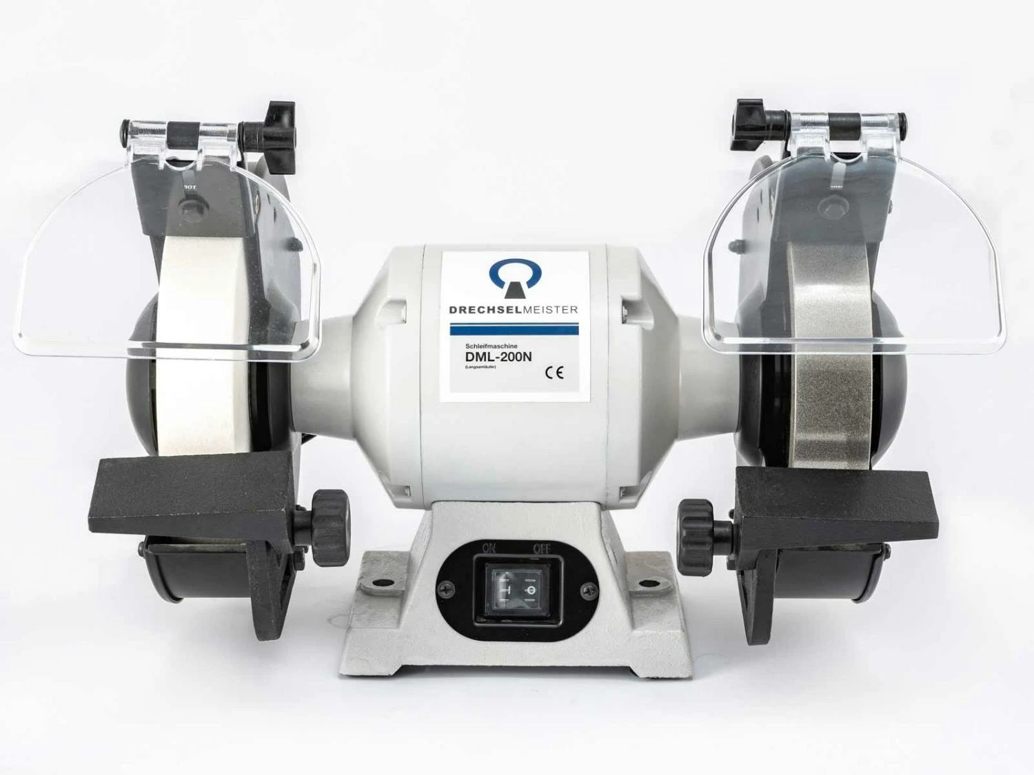 DRECHSELMEISTER - DML-200N CBN - Touret D'affûtage à Meules CBN Et Corindon - Vitesse Lente 1450 Tr/mm – Image 2