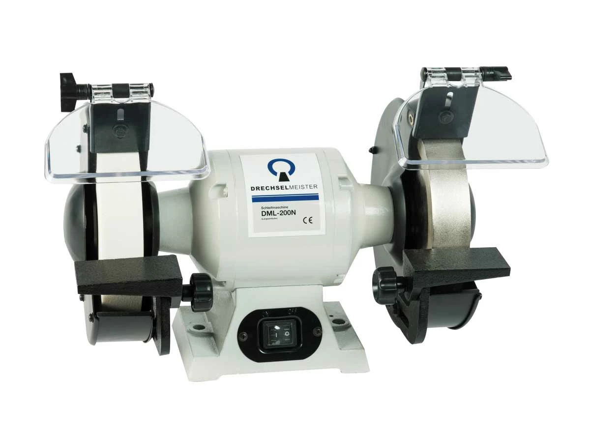 DRECHSELMEISTER - DML-200N CBN - Touret D'affûtage à Meules CBN Et Corindon - Vitesse Lente 1450 Tr/mm – Image 3