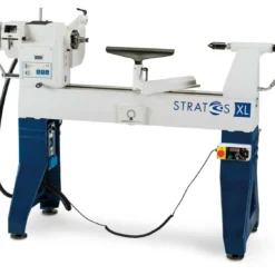 DRECHSELMEISTER - STRATOS XL - Tour à Bois D'atelier 750 Mm Avec Tête Pivotante Et Variateur De Fréquence - 2200 W