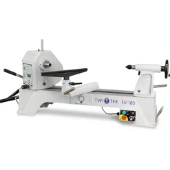 DRECHSELMEISTER - TWISTER FU-180 TV - Tour à Bois D'établi 560 Mm Avec Tête Pivotante Et Variateur De Fréquence