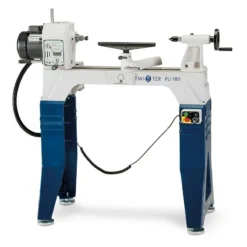 DRECHSELMEISTER - TWISTER FU-180 - Tour à Bois 560 Mm Avec Tête Pivotante Et Variateur De Fréquence - 1100 W