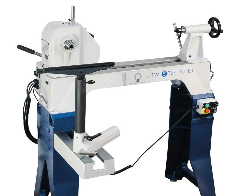 DRECHSELMEISTER - TWISTER FU-180 - Tour à Bois 560 Mm Avec Tête Pivotante Et Variateur De Fréquence - 1100 W – Image 2