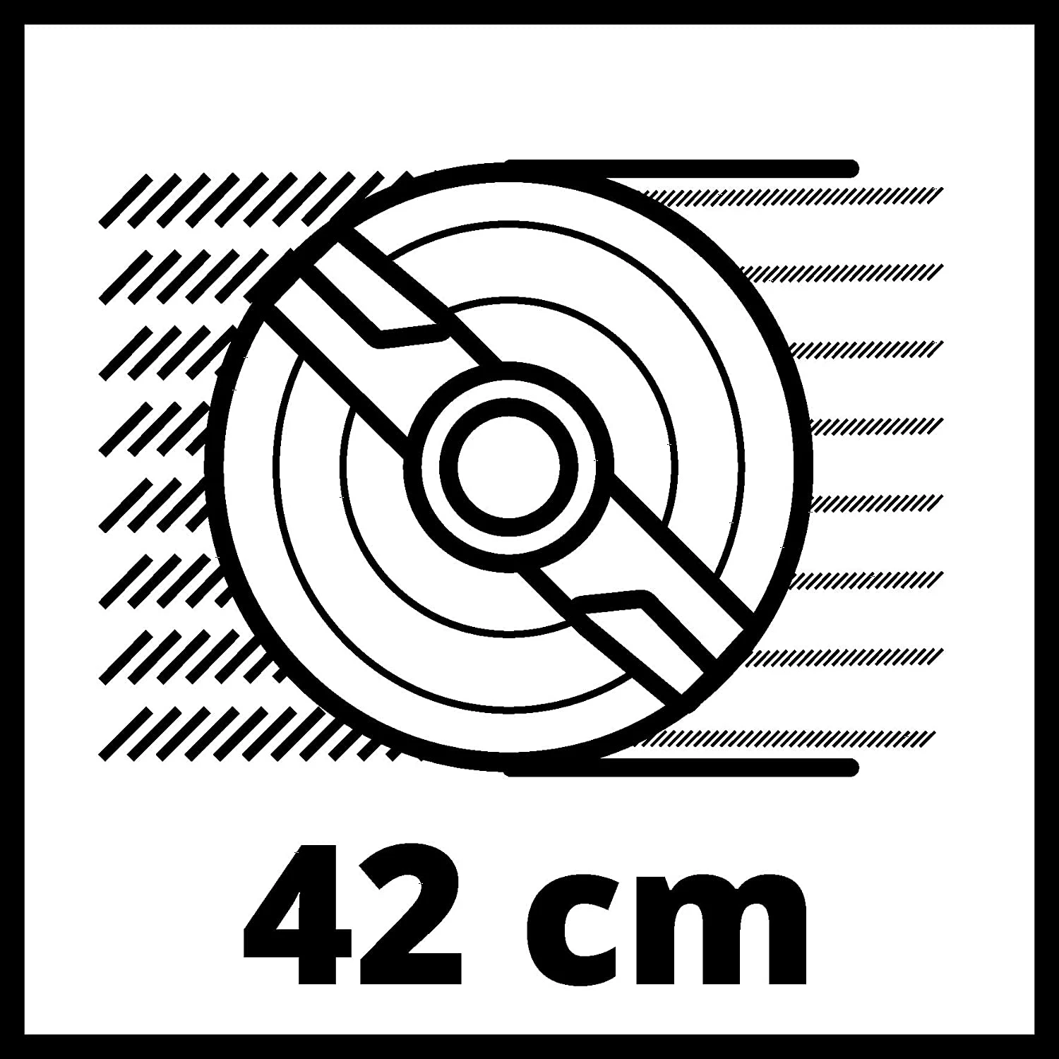 EINHELL - GC-EM 1742 Tondeuse à Gazon électrique 42 Cm 1,7kW 700m² – Image 10