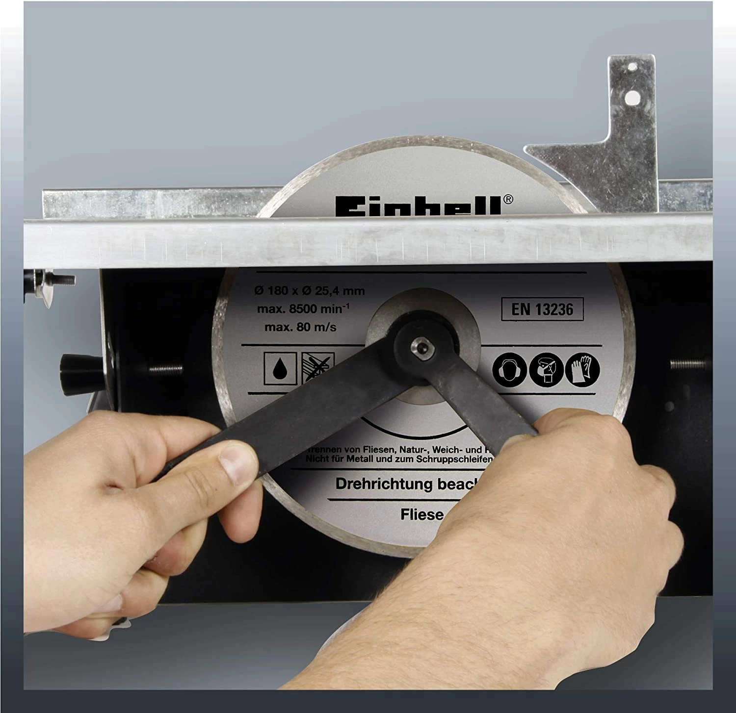 EINHELL - TC-TC 618 Coupe-carrelage 600 W - 3000 Tr/min. - Hauteur De Coupe 90°/45° : 35 Mm/22 Mm – Image 4