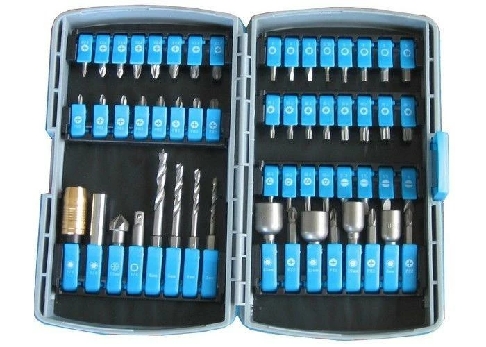 LEMAN - Boite De 44 Embouts + 2 Porte-embouts + 1 Adaptateur 1/4 + 4 Mèches Bois + 4 Douilles + 1 Fraisoir – Image 2