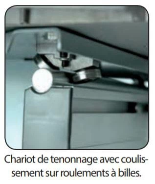 LEMAN - TOU030 Toupie En Arbre De ø30mm Avec Chariot - 230V - 50HZ / 2800W - 3,8CV – Image 3