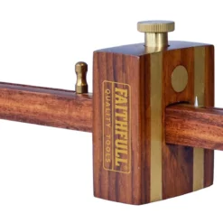 FAITHFULL - Trusquin D'ébéniste Double Pointe - Capacité Max : 140 Mm