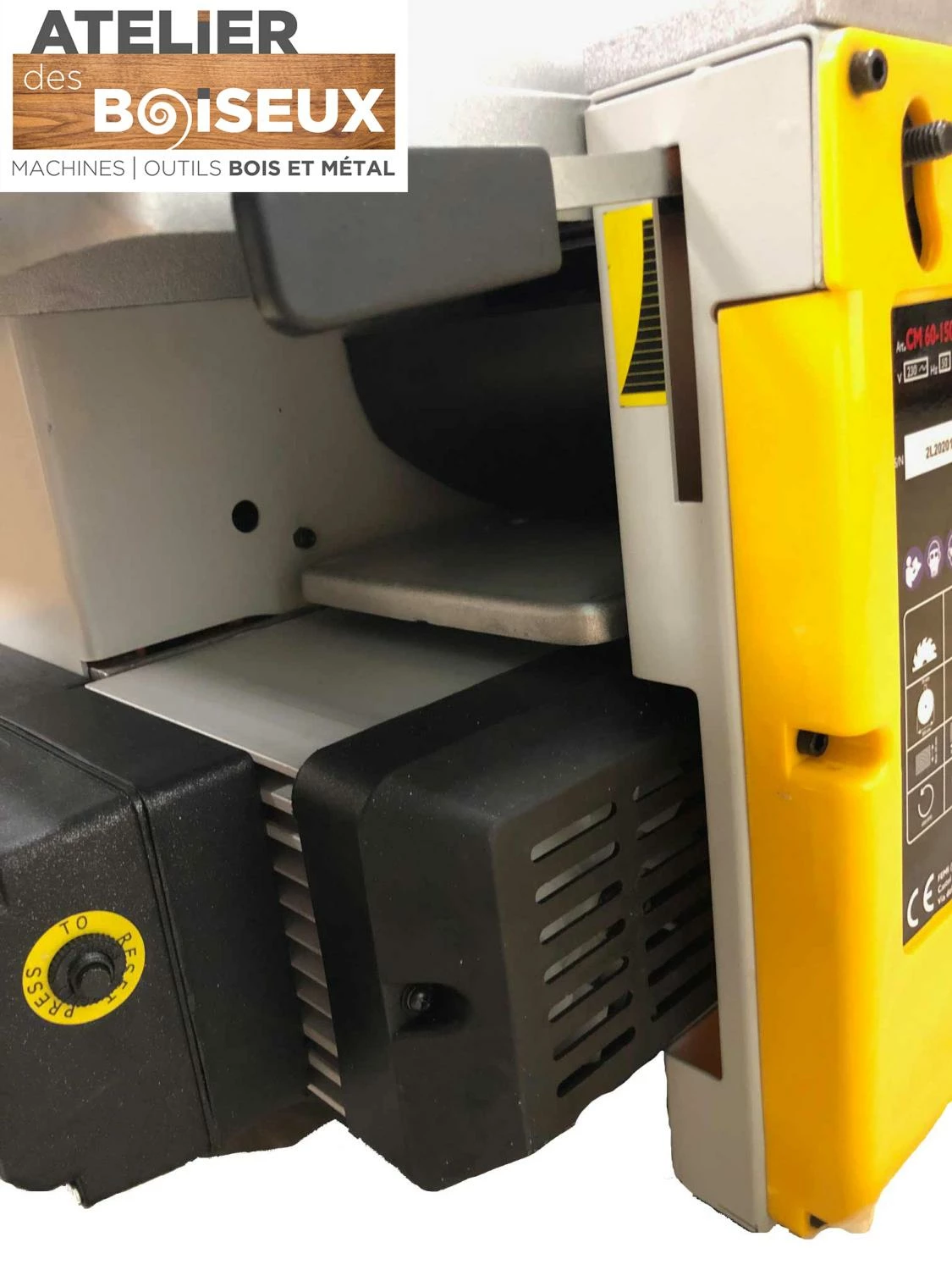 FEMI - CM 60-150 - Mini Combinée à Bois 6 Opérations 230V 1000W (1,35CV) – Image 7