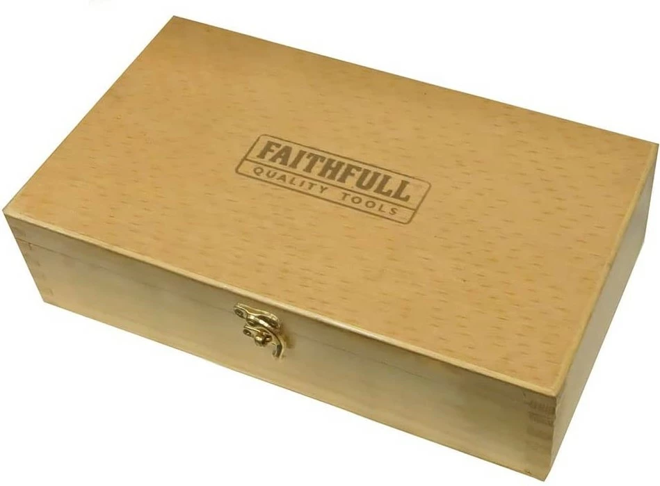 FAITHFULL - Grand Rabot à Main Professionnel En Fonte N°4, 250 X 60 Mm Largeur Fer : 50 Mm – Image 5