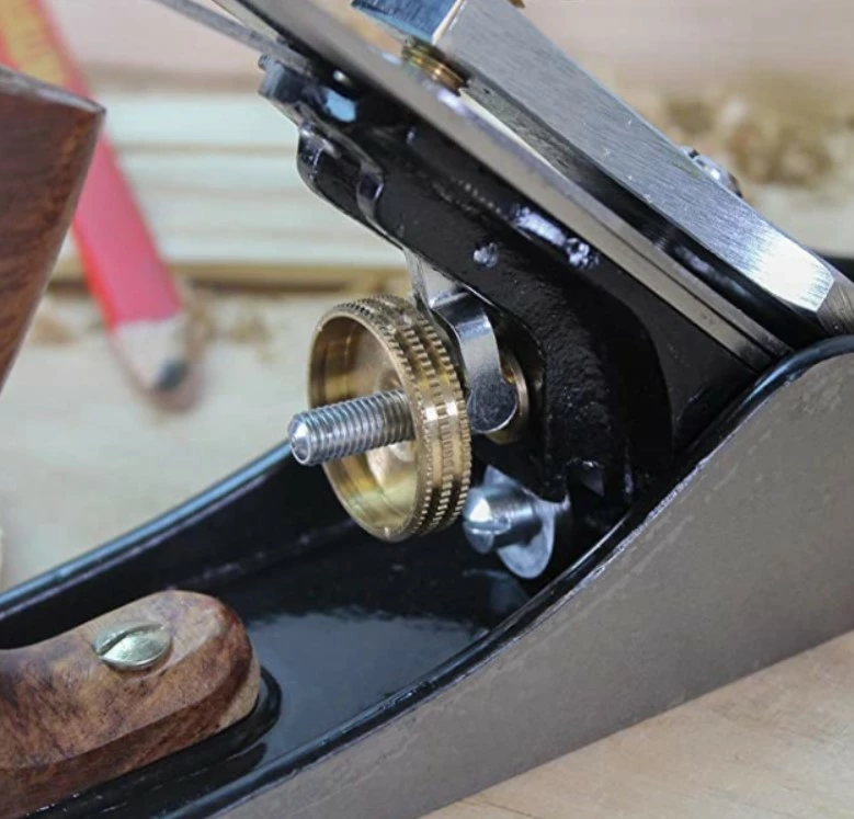 FAITHFULL - Grand Rabot à Main Professionnel En Fonte N°4, 250 X 60 Mm Largeur Fer : 50 Mm – Image 3