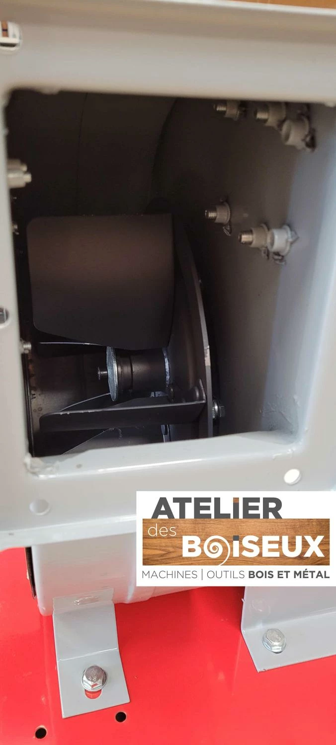 HOLZMANN - ABS850DBK - Aspirateur Pour Tour à Bois 850 M3/heure - 56 Litres - 230 V – Image 6