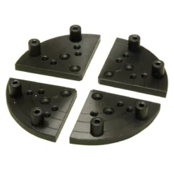 HOLZMANN - DP95PS - Plateau De Reprise 125 Mm - 4 Mors Pour Mandrin DP95