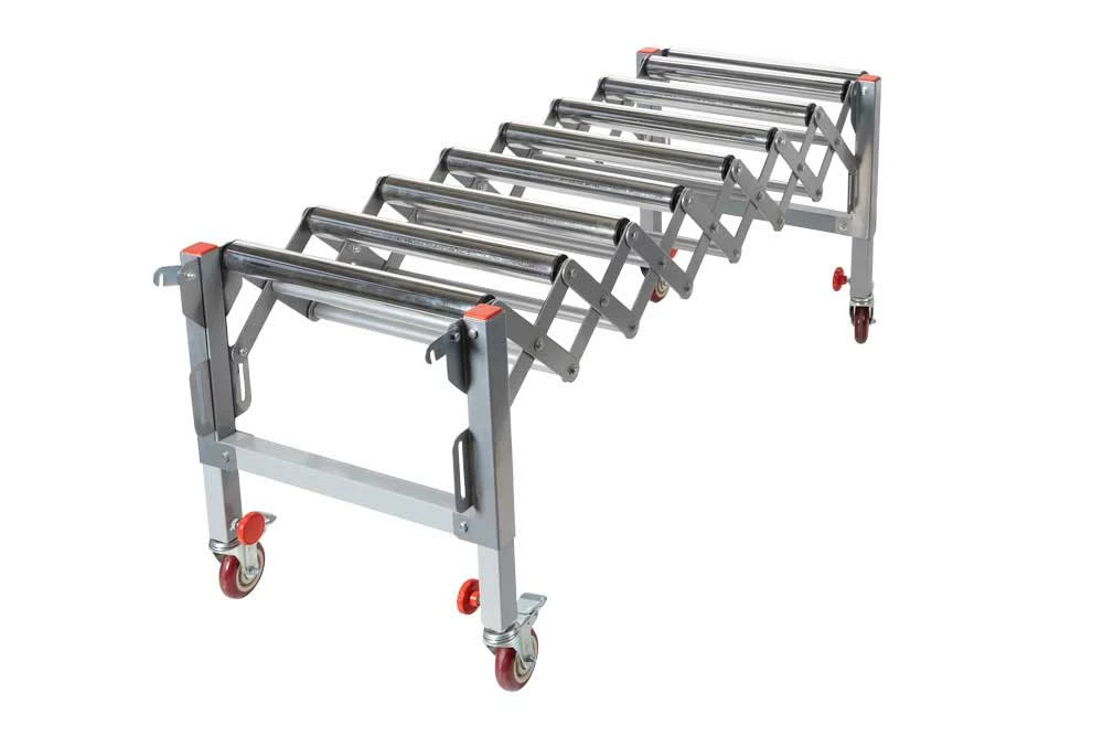 HOLZMANN - RB9A - Convoyeur à Rouleaux Extensible 500 à 1400 Mm - Largeur 500 Mm - Charge 130 Kg – Image 2