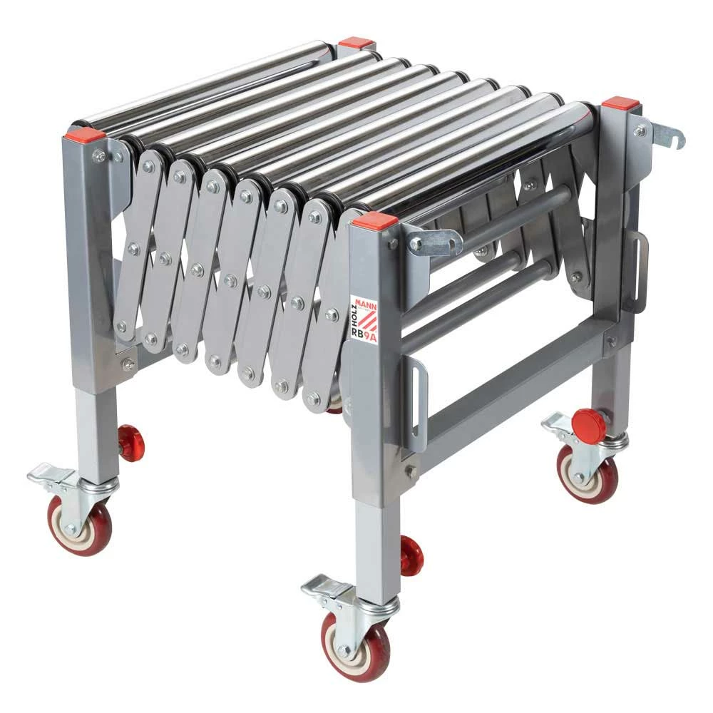 HOLZMANN - RB9A - Convoyeur à Rouleaux Extensible 500 à 1400 Mm - Largeur 500 Mm - Charge 130 Kg – Image 4