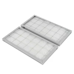 HOLZMANN - MABS1500F Jeu De 2 Filtres De Rechange Pour Aspirateur Métal MABS1500