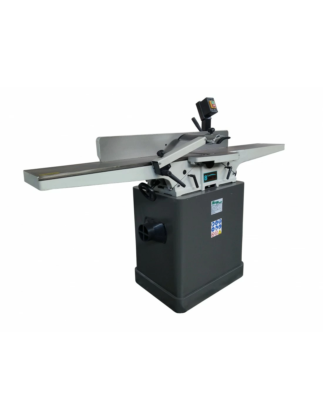 HOLZPROFI MAKER- ZF200 HELI - Dégauchisseuse D'Atelier Avec Arbre Hélicoïdal - Largeur De Dégau. 200 Mm - 2200 W – Image 2