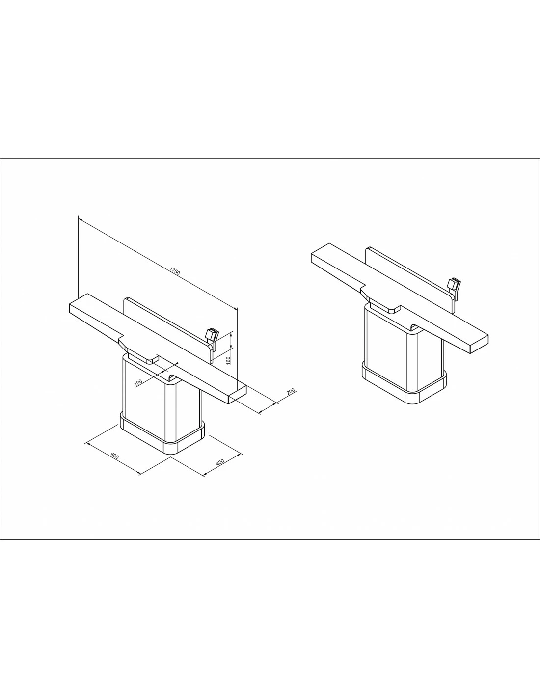 HOLZPROFI MAKER- ZF200 HELI - Dégauchisseuse D'Atelier Avec Arbre Hélicoïdal - Largeur De Dégau. 200 Mm - 2200 W – Image 6