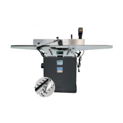 HOLZPROFI MAKER- ZF200 HELI - Dégauchisseuse D'Atelier Avec Arbre Hélicoïdal - Largeur De Dégau. 200 Mm - 2200 W