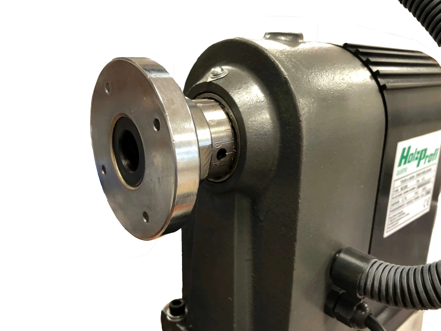 HOLZPROFI - MC305 Tour à Bois D'Etabli 230V 375W - Entre-pointes 406 Mm – Image 6