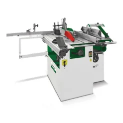 HOLZSTAR - UMK 5-250 - Combinée à Bois Monophasée 5 Opérations Avec Chariot à Déligner 1300 Mm