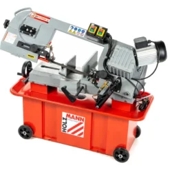 HOLZMANN - BS712TOP-G Scie à Ruban Métal Avec Engrenage Pour Le Réglage De La Vitesse De La Bande (3 Niveaux) D. Coupe 180mm | 400V 1100 W