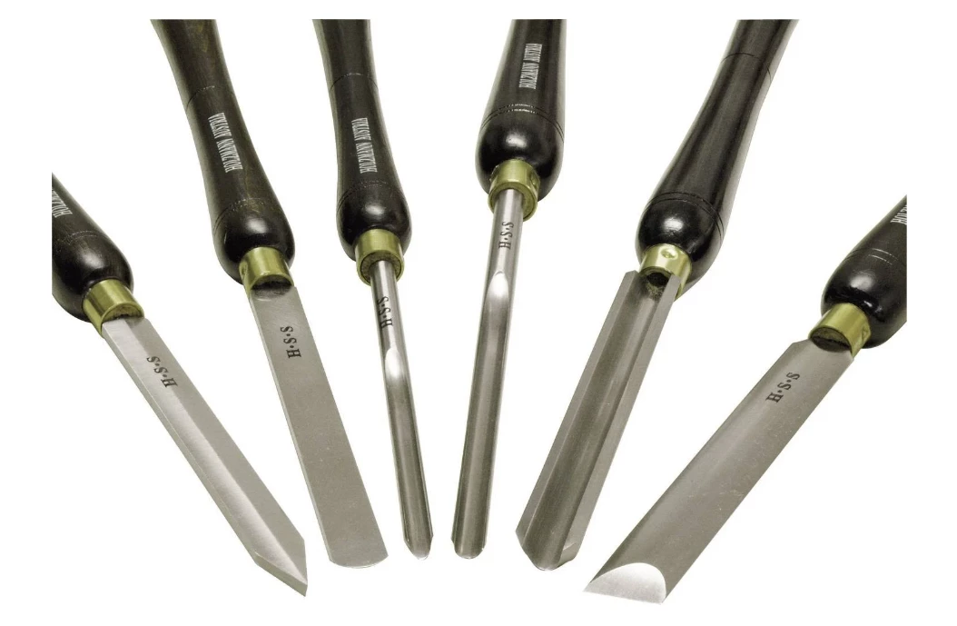 HOLZMANN - H6TLG - Coffret De 6 Outils De Tournage HSS – Image 2