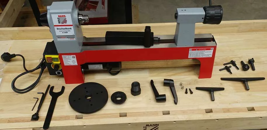 HOLZMANN - D300F Tour à Bois 305 Mm Pour Débutant Avec Variateur 230V 250 W – Image 2