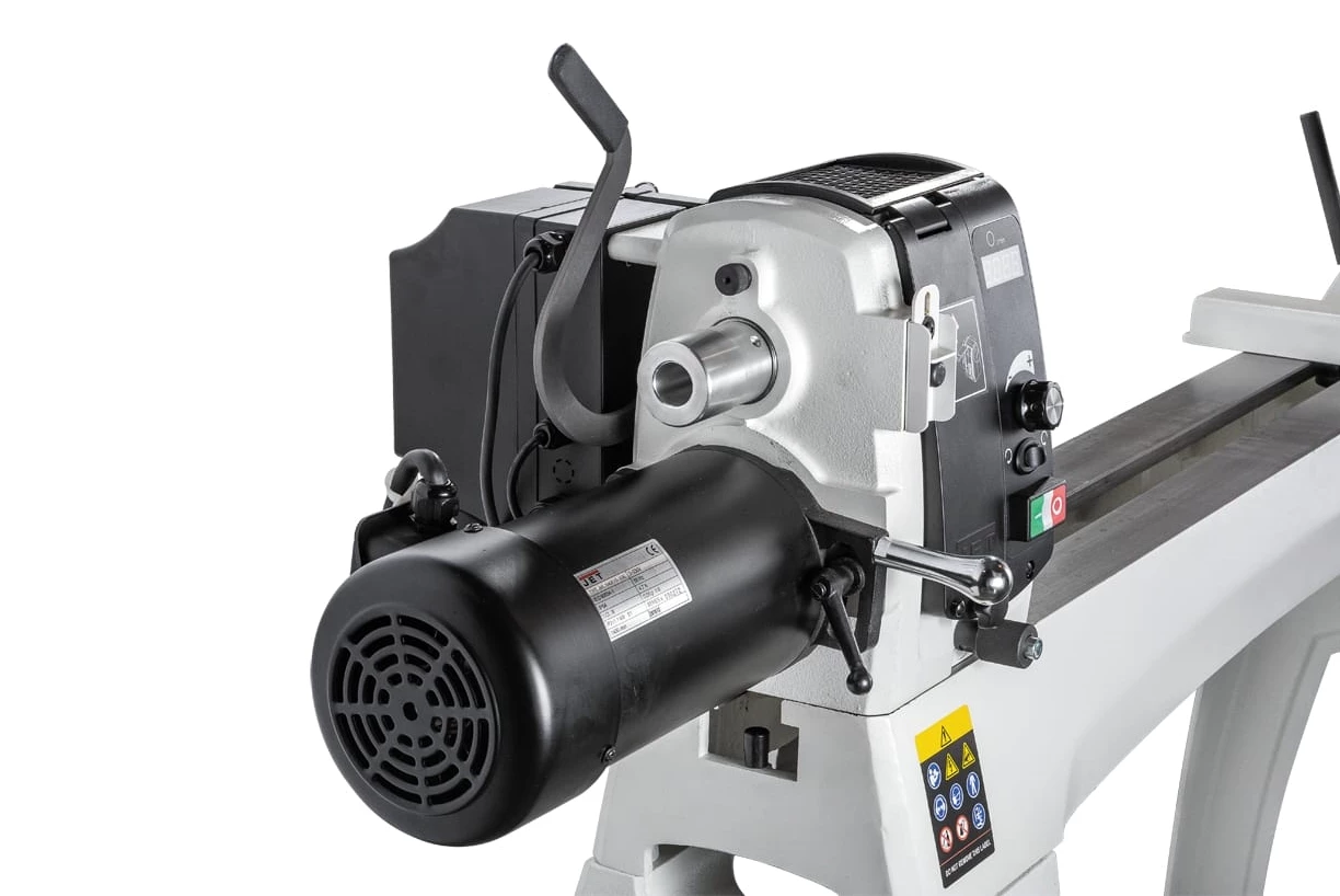 JET - JWL-1640EVS-M Tour à Bois Sur Piétement - Entrepointes 1000 Mm - 2 Plages De Vitesse 40 -3200 Tr/min - 1100 W – Image 7