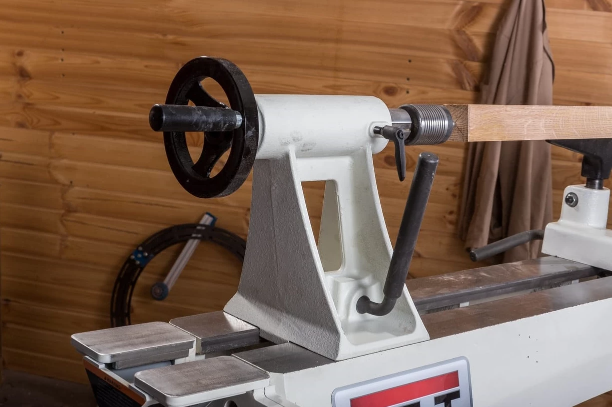 JET - JWL-1640EVS-M Tour à Bois Sur Piétement - Entrepointes 1000 Mm - 2 Plages De Vitesse 40 -3200 Tr/min - 1100 W – Image 10