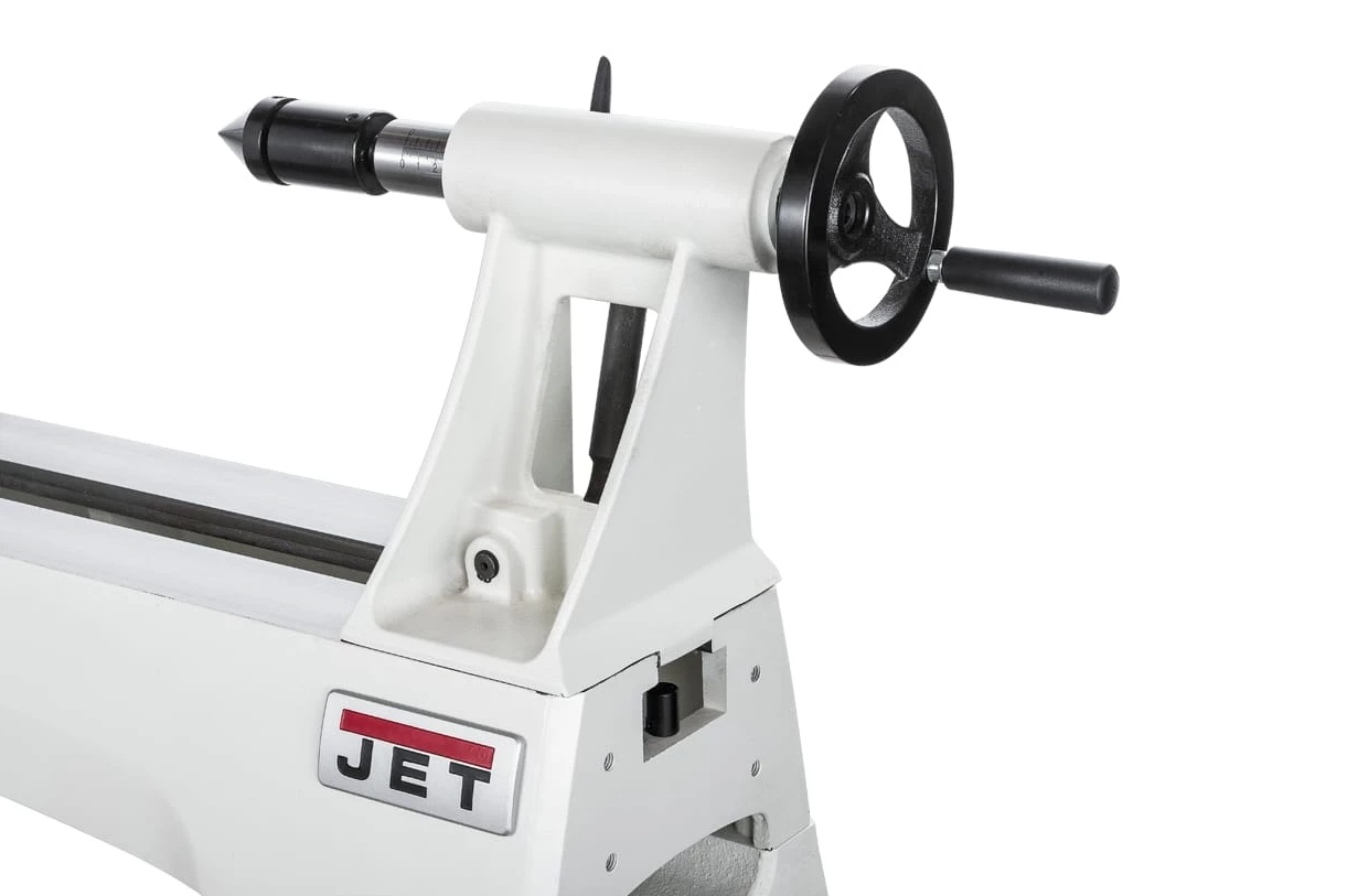 JET - JWL-1640EVS-M Tour à Bois Sur Piétement - Entrepointes 1000 Mm - 2 Plages De Vitesse 40 -3200 Tr/min - 1100 W – Image 2
