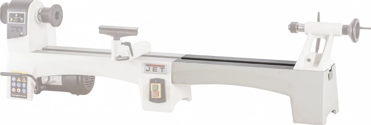 JET - Rallonge De Banc En Fonte 500 Mm Pour Tours à Bois Jet JWL1015 Et JWL1015VS – Image 2