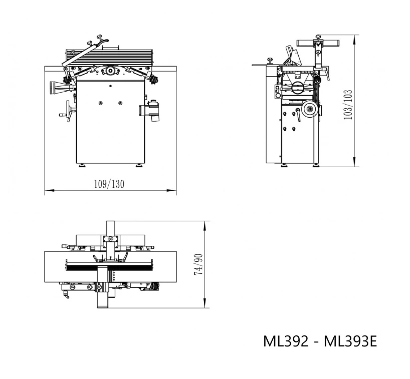 JEAN L'EBENISTE - ML393E Dégauchisseuse-raboteuse L. 310 Mm 230V 2200W – Image 9