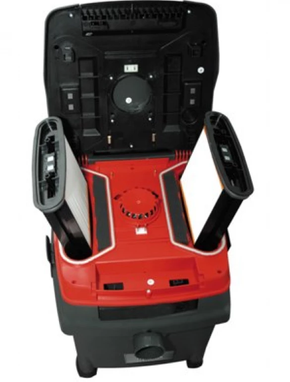 LEMAN - KIT225255 Aspirateur Eau Et Poussière ASP255 + Ponceuse Girafe POG225 – Image 2