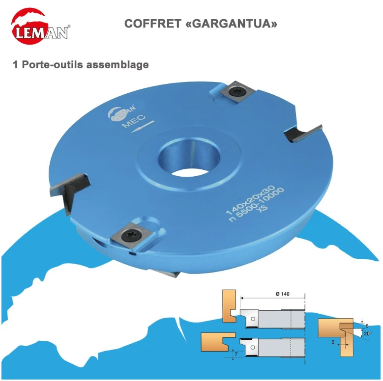 LEMAN - COFFRET 3 P.O. AL.30 ET ACCESSOIRES / PROFIL C.P. TENON / POUR COMBINE – Image 7