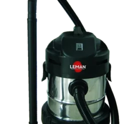 LEMAN - LOASP201 Aspirateur Inox Souffleur Eau Et Poussière 20 Litres Utiles - 1250W