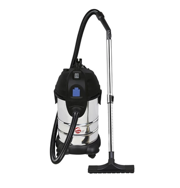 LEMAN - LOASP306 Aspirateur Synchro 30L 1400W Avec Cuve Inox Et Décolmatage Manuel