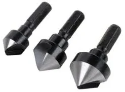 Leman - Lot De 3 Fraisoirs Bois